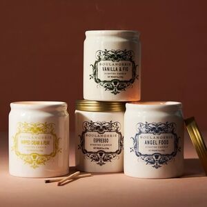 Anthropologie Boulangerie Vanilla & Fig Jar Candle